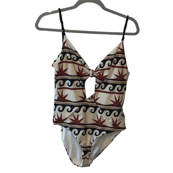 Johanna Ortiz South Sea Diver Onepiece Swimsuit Size Large New Retails $375 - Picture 3 of 5